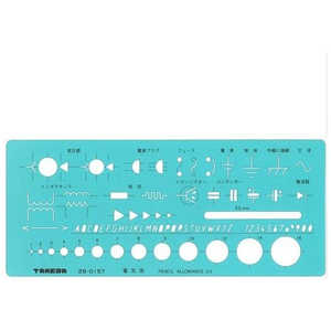 タケダ テンプレ-ト 電気用 29-0157 タケダ テンプレ-ト 電気用 29-0157