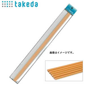 タケダ 木目丸棒塩ビ3x400mm 6本 40-0038 タケダ 木目丸棒塩ビ3x400mm 6本 40-0038