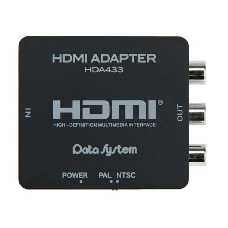 データシステム データシステム HDMI変換･延長プラグ [HDMI⇔RCA] HDA433-D HDA433-D