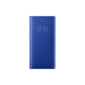 GALAXY 【サムスン純正】Galaxy Note10+用 LED VIEW COVER ブルー EFNN975PLEGJP