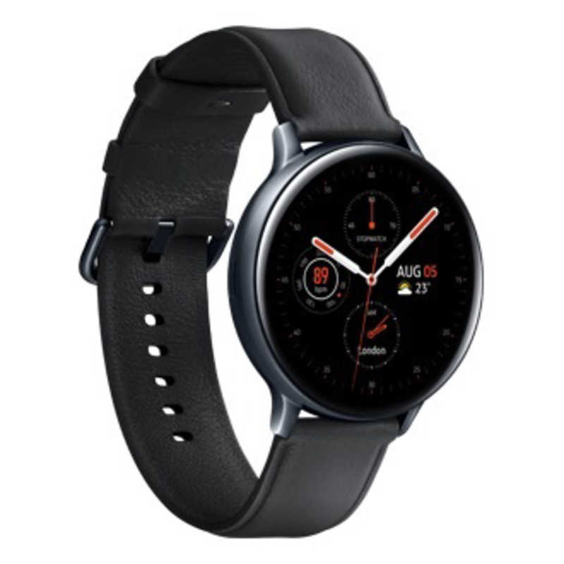 GALAXY GALAXY サムスン ウェアラブル端末 Galaxy Watch Active2 44mm ブラック(ステンレス) SM-R820NSKAXJP SM-R820NSKAXJP
