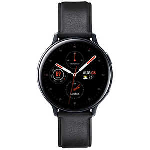GALAXY サムスン ウェアラブル端末 Galaxy Watch Active2 44mm ブラック(ステンレス) SM-R820NSKAXJP