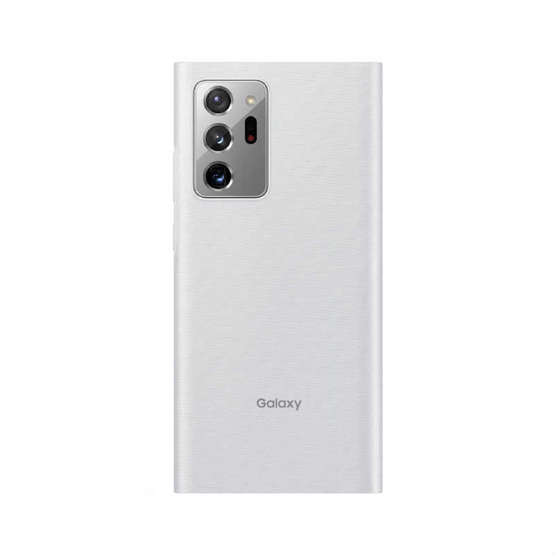 GALAXY GALAXY 【サムスン純正】Galaxy Note20 Ultra SMART CLEAR VIEW COVER サムスン純正 ホワイトシルバー EF-ZN985CSEGJP EF-ZN985CSEGJP