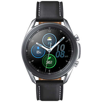 GALAXY サムスン ウェアラブル端末 Galaxy Watch3 45mm ステンレス シルバー SM-R840NZSAXJP