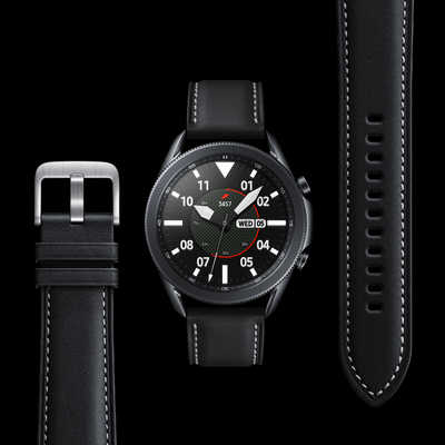 GALAXY サムスン ウェアラブル端末 Galaxy Watch3 45mm ステンレス ...