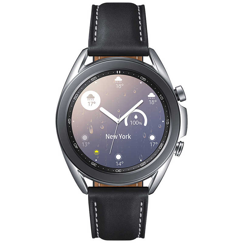 GALAXY GALAXY サムスン ウェアラブル端末 Galaxy Watch3 41mm ステンレス シルバー SM-R850NZSAXJP SM-R850NZSAXJP