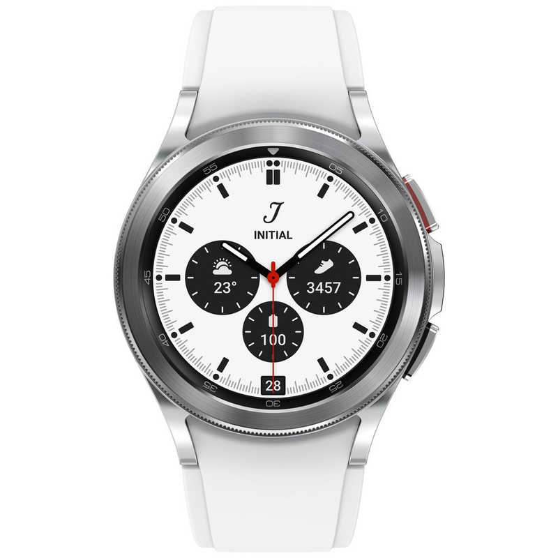 GALAXY GALAXY スマートウォッチ Galaxy Watch4 Classic 42mm シルバー SM-R880NZSAXJP SM-R880NZSAXJP