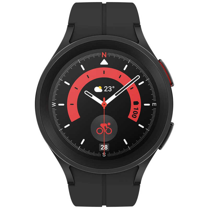 GALAXY GALAXY スマートウォッチ Galaxy Watch5 Pro 45mm(Titanium) ブラック SM-R920NZKAXJP SM-R920NZKAXJP