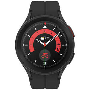 GALAXY スマートウォッチ Galaxy Watch5 Pro 45mm(Titanium) ブラック SM-R920NZKAXJP