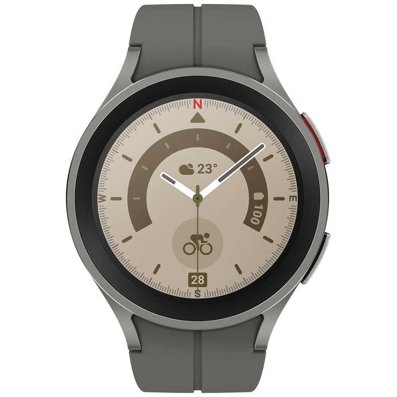 GALAXY GALAXY スマートウォッチ Galaxy Watch5 Pro 45mm(Titanium) グレー SM-R920NZTAXJP SM-R920NZTAXJP