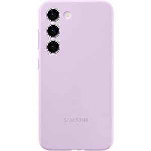 GALAXY サムスン純正 GalaxyS23 Silicone Case/Lavender ラベンダー EF-PS911TVEGJP