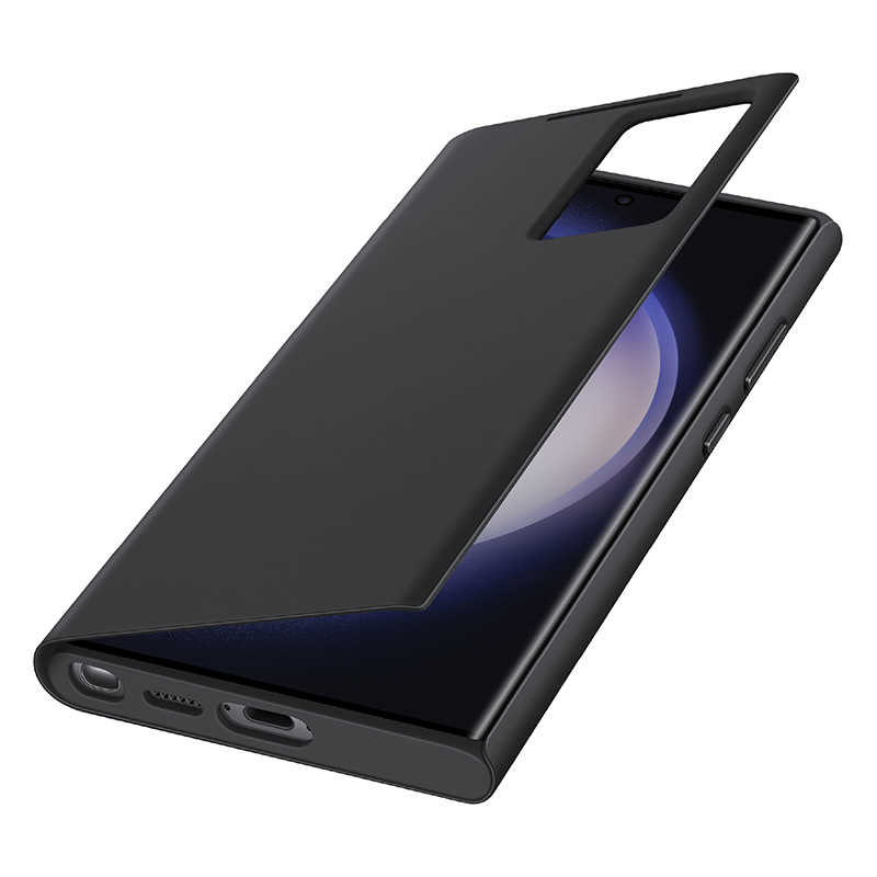 GALAXY GALAXY サムスン純正 GalaxyS23 Ultra Smart View Wallet Case/Black ブラック EF-ZS918CBEGJP EF-ZS918CBEGJP