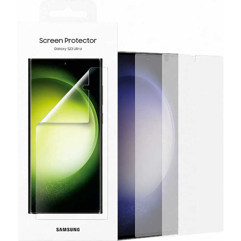 GALAXY GALAXY サムスン純正 GalaxyS23 Ultra Screen Protector クリア EF-US918CTEGJP EF-US918CTEGJP