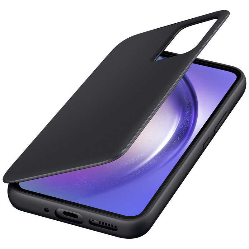 SAMSUNG SAMSUNG (サムスン純正ケース)Galaxy A54 Smart View Wallet Case/Black EF-ZA546CBEGJP EF-ZA546CBEGJP