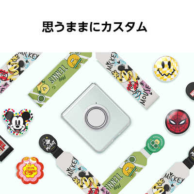 GALAXY サムスン純正 Galaxy Z Flip5 Clear Gadget Case