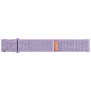 GALAXY (サムスンGalaxy純正)Galaxy Watch6シリーズ 交換バンド「Watch6 Fabric Band (Slim S/M) LAVENDER」 ラベンダー ET-SVR93SVEGJP