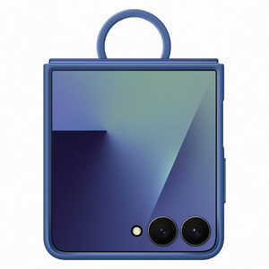 SAMSUNG Galaxy Z Flip7 Ring Case (Silicone)/Blue EFPF766TNEGJP SAMSUNG Galaxy Z Flip7 Ring Case (Silicone)/Blue EFPF766TNEGJP