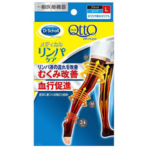 レキットベンキーザージャパン 「おうちでメディキュット」ロング ブラック L レキットベンキーザージャパン 「おうちでメディキュット」ロング ブラック L