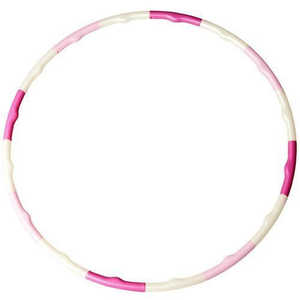 LAVIE 健康グッズ ガールズフラフープ(φ80cm ピンク×ホワイト) LAVIE 健康グッズ ガールズフラフープ(φ80cm ピンク×ホワイト)