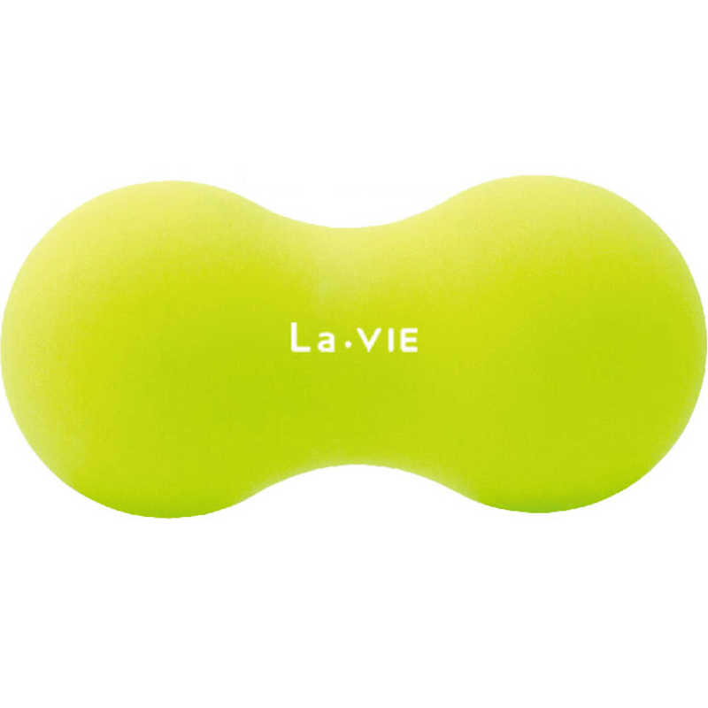 LAVIE LAVIE ストレッチ・コリほぐし やわこ(グリーン/幅14×高さ6.5×奥行6.5cm) 3B-4705【肩こりの悩み/硬式テニスボールぐらいの柔らかさです】  
