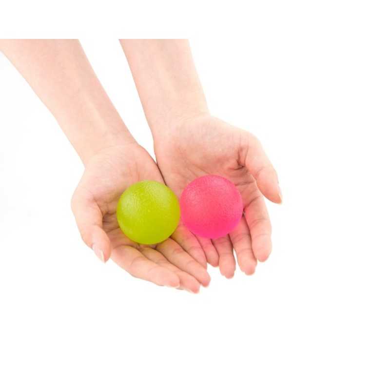 LAVIE LAVIE 健康グッズ ハンドグリップ 握る力 ボール(ピンク･グリーン 2個入り)  3B4715_ 3B4715_