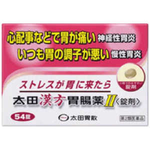 太田胃散 【第2類医薬品】 太田漢方胃腸薬II(54錠)〔胃腸薬〕 太田胃散 【第2類医薬品】 太田漢方胃腸薬II(54錠)〔胃腸薬〕