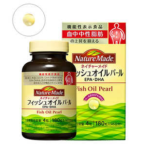 大塚製薬 NatureMade（ネイチャーメイド）フィッシュオイル(EPA DHA)パール（180粒）