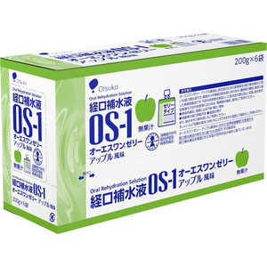 大塚製薬 OS-1 (オーエスワン) ゼリー アップル風味 (200g×6個) 
