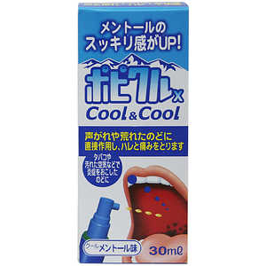 共立薬品 【第3類医薬品】 ポピクルXクール&クール(30mL) 共立薬品 【第3類医薬品】 ポピクルXクール&クール(30mL)