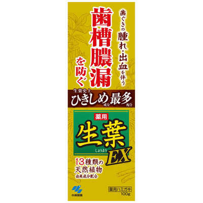 小林製薬 薬用 生葉EX 100g の通販 - カテゴリ：日用品・化粧品 