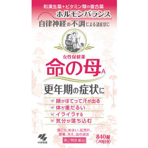 小林製薬 【第2類医薬品】 女性保健薬命の母A（840錠）