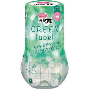 小林製薬 お部屋の消臭元 グリーンラベル クリアグリーンティ 400ml オヘヤノショウシュウゲングリーン