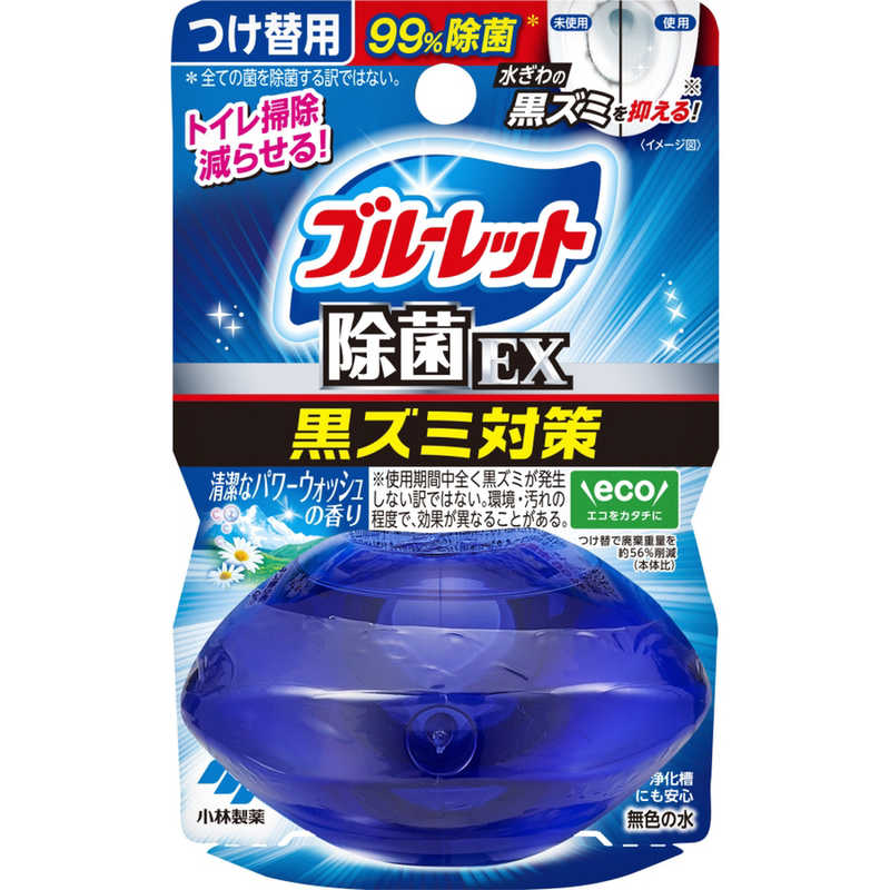 小林製薬 小林製薬 液体ブルーレットおくだけ除菌EXつけ替用 パワーウォッシュ ｴｷﾀｲﾌﾞﾙｰﾚｯﾄｼﾞｮｷﾝEXｶ ｴｷﾀｲﾌﾞﾙｰﾚｯﾄｼﾞｮｷﾝEXｶ