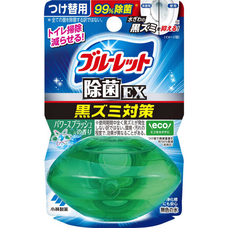 小林製薬 小林製薬 液体ブルーレットおくだけ除菌EXつけ替用 パワースプラッシュ ｴｷﾀｲﾌﾞﾙｰﾚｯﾄｼﾞｮｷﾝEXｶ ｴｷﾀｲﾌﾞﾙｰﾚｯﾄｼﾞｮｷﾝEXｶ