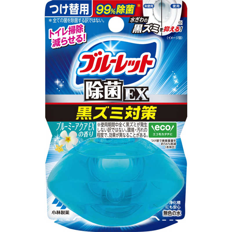 小林製薬 小林製薬 液体ブルーレットおくだけ除菌EXつけ替用 ブルーミーアクアEXの香り ｴｷﾀｲﾌﾞﾙｰﾚｯﾄｼﾞｮｷﾝEXｶ ｴｷﾀｲﾌﾞﾙｰﾚｯﾄｼﾞｮｷﾝEXｶ