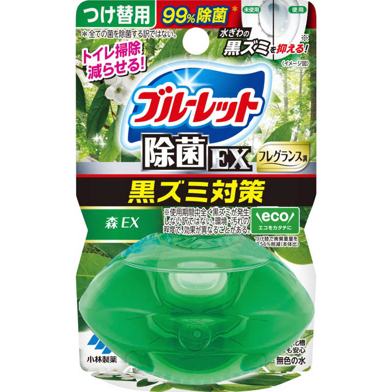 小林製薬 小林製薬 液体ブルーレットおくだけ除菌EXフレグランスつけ替用 森EXの香り ｴｷﾀｲﾌﾞﾙｰﾚｯﾄｼﾞｮｷﾝEXｶ ｴｷﾀｲﾌﾞﾙｰﾚｯﾄｼﾞｮｷﾝEXｶ