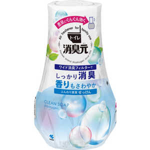 小林製薬 トイレの消臭元 ふんわり清潔せっけん 400ml 