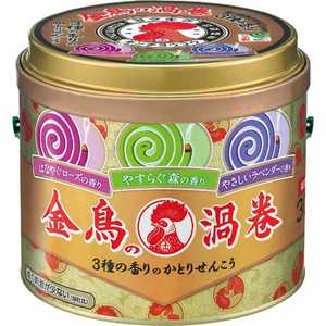大日本除虫菊 金鳥の渦巻 3種の香り 缶 30巻 価格比較 価格 Com 大日本除虫菊 金鳥の渦巻 3種の香り 缶 30巻 価格比較 価格 Com