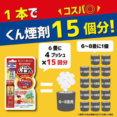 大日本除虫菊 イヤな虫ムエンダー 60プッシュ の通販 | カテゴリ