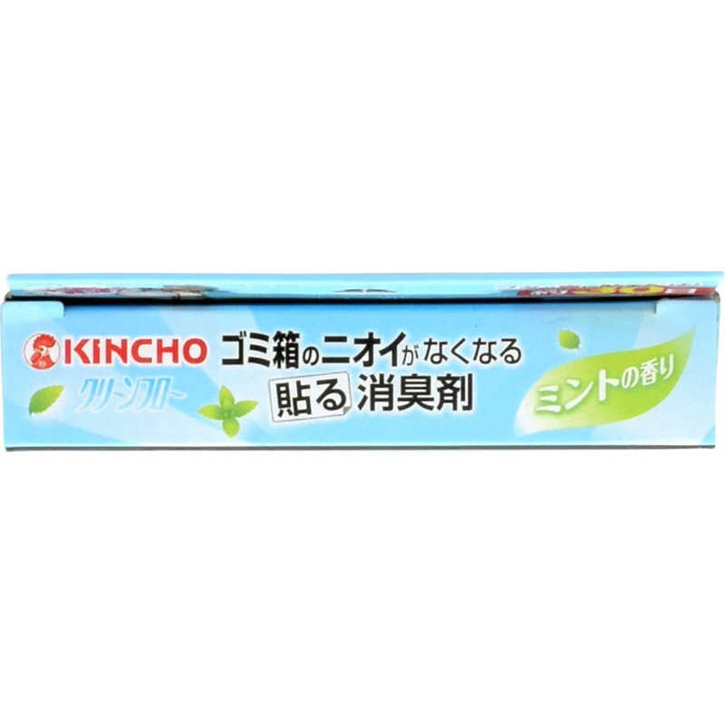 大日本除虫菊 大日本除虫菊 クリーンフローゴミ箱のニオイがなくなる貼る消臭剤ミントの香り  