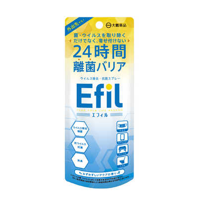 大鵬薬品工業 Efil（エフィル） 24時間離菌バリア 50ml の通販 
