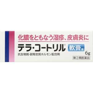 ジョンソン＆ジョンソン 【第（2）類医薬品】 テラ・コートリル軟膏a(6g) 指2類 テラ・コートリルナンコウA6G