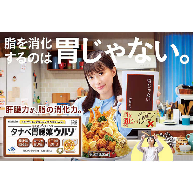 第3類医薬品 タナベ胃腸薬ウルソ 60錠 メール便送料無料 【在庫一掃】 60錠