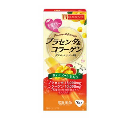 常盤薬品 BEAUPOWERプラセンタコラーゲンゼリー7本 の通販 - カテゴリ