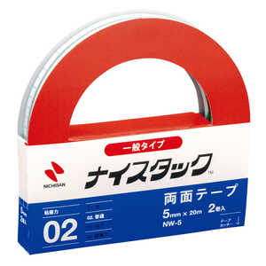 ニチバン ナイスタック 一般タイプ(サイズ:5mm×20m) NW‐5 ニチバン ナイスタック 一般タイプ(サイズ:5mm×20m) NW‐5