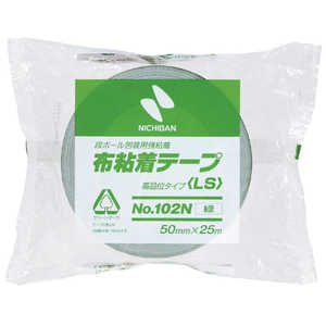 ニチバン 布テープ 50mm 緑 102N350