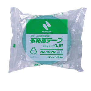 ニチバン 布テープ 50mm ライトグリーン 102N1450