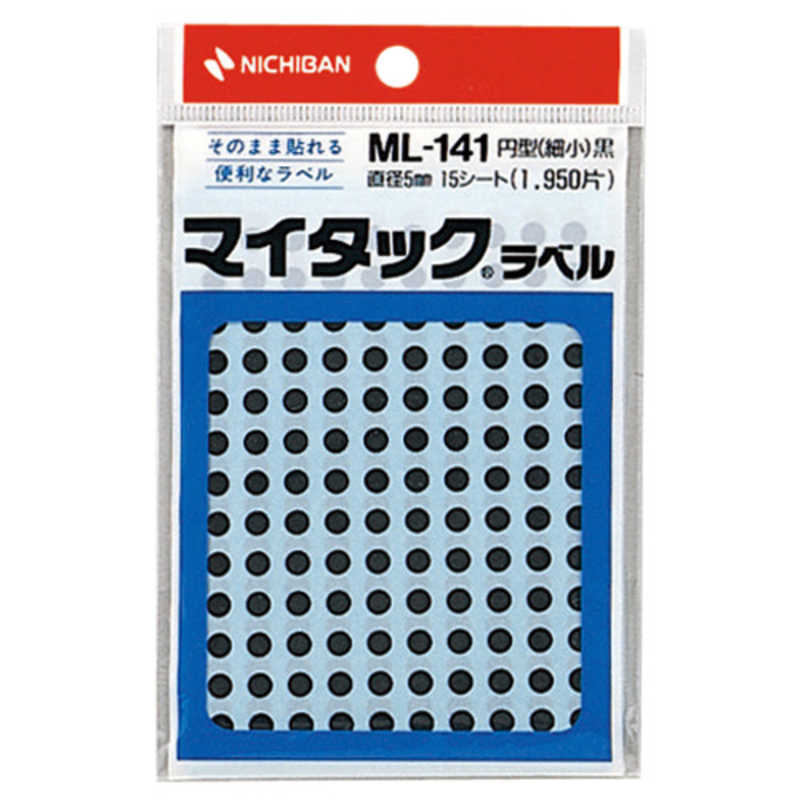 ニチバン ニチバン カラーラベルML1416黒 ML-1416 ML-1416