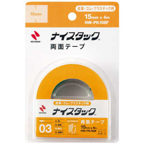ニチバン ナイスタック プラスチック用 強力タイプ(小巻・サイズ:15mm×4m) NW‐PK15SF ニチバン ナイスタック プラスチック用 強力タイプ(小巻・サイズ:15mm×4m) NW‐PK15SF