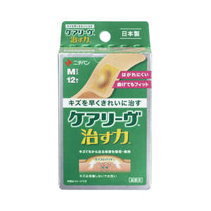 ニチバン CARELEAVES(ケアリーヴ) 治す力 Mサイズ 12枚 〔ばんそうこう〕 